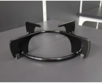 Alternative view of -Lab 1 Ad Uyumlu Emayeli Cam Ocak Izgarası (Çember Çapi 16,5 - Bacaktan Bacağa 21 Cm) Siyah