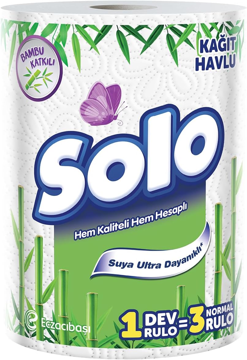 SOLO Bambu Dev Rulo Havlu 1=3