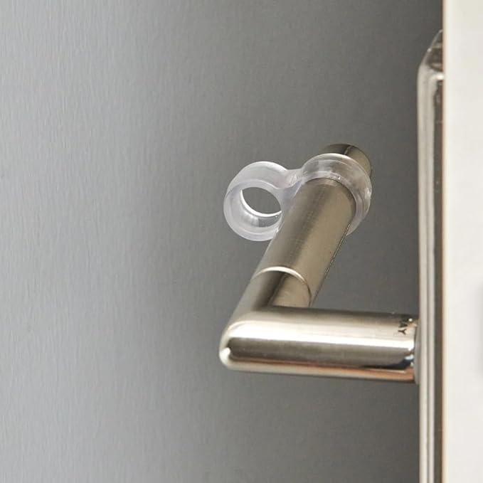 Alternative view of 12 Adet Plastik Kapı Kolu Stoperi, Kapı Arkası Duvar Koruyucu Tampon, Silikon Durdurucu, Pencere Kolu Stoperi, Çarpma Önleyici, Sessiz ve Dayanıklı, Kolay Montaj.