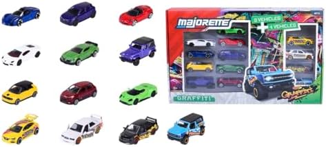 , 8504106000, Limited Edition 11 Serisi 9+4'lü Hediye Paketi, Serbest Tekerlek, Die-Cast (Metal), 1:64, 7,5 Cm