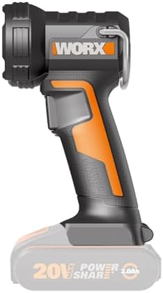 Alternative view of WX025.9 20Volt 160/350 Lümen Profesyonel Çok Fonksiyonlu Led Fener (Akü Dahil Değildir)