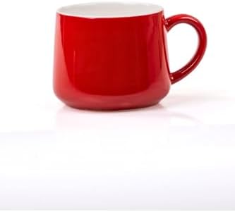 Alternative view of 3D Yavru Geyik Biblolu Kırmızı Porselen Kupa - 350Ml | Şık Ve Eğlenceli Tasarım,Kırmızı