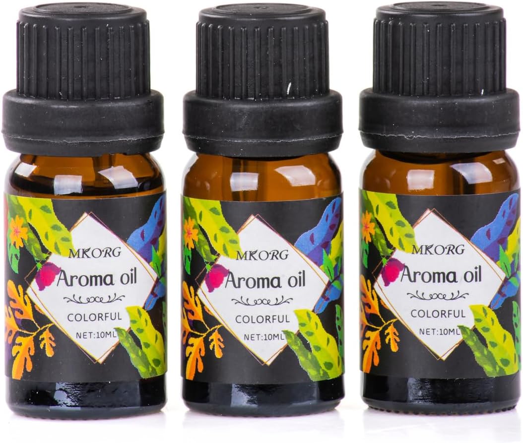 Alternative view of 3’Lü Esansiyel Uçucu Yağ 3X10Ml Colorful Kokulu Buhurdanlık Yağı Set, Difüzör, Banyo Ve Oda Kokusu