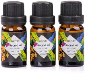 3’Lü Esansiyel Uçucu Yağ 3X10Ml Hilton Kokulu Buhurdanlık Yağı Set, Difüzör, Banyo Ve Oda Kokusu