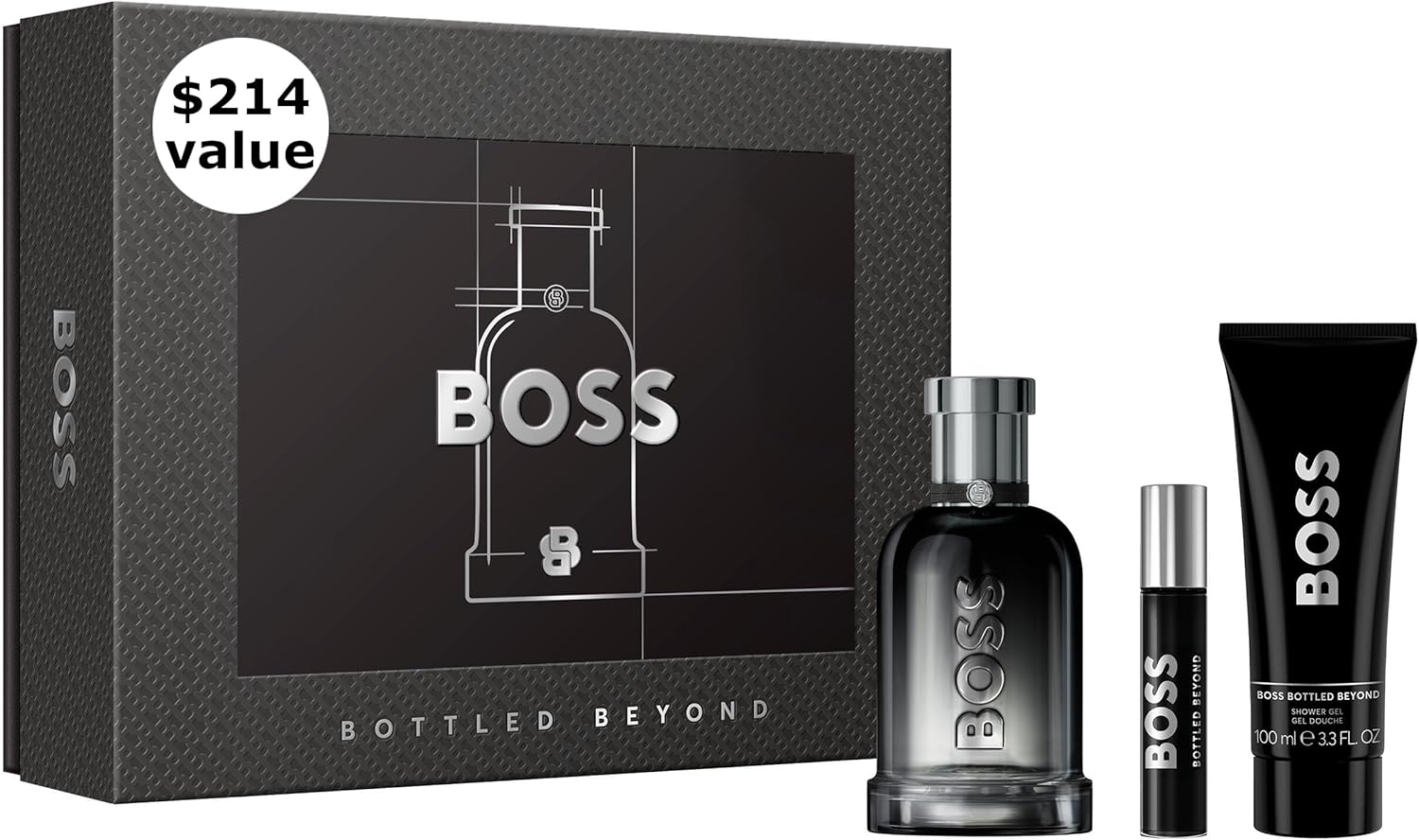 Alternative view of Boss Bottled Beyond Edp 100 ml Erkek Parfüm Set