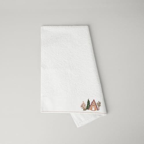 Auren Pamuk 50x85 Cm Yüz Havlusu Ekru