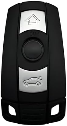 Alternative view of AutoHan Keys BMW E60 E90 E63 E70 E87 Serisi için 3 Tuşlu Boş Anahtar Kabı, Siyah Kumanda Kasası