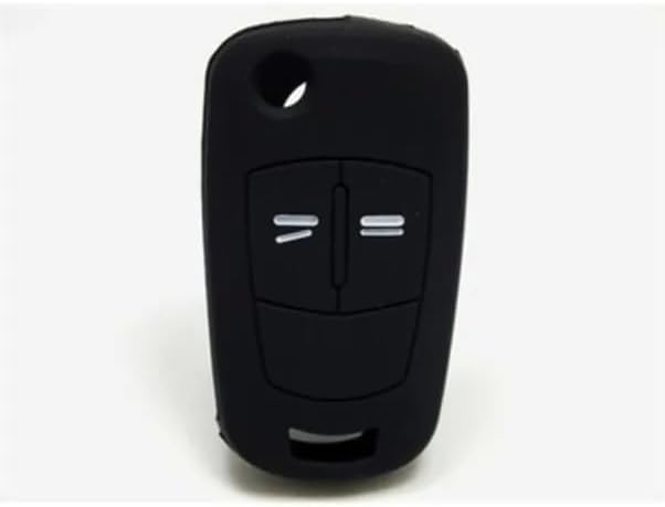 AutoHan Keys Corsa D, Astra H Kumanda Kabı, Siyah Silikon Koruyucu Kılıf, Otomobil Anahtar Koruma