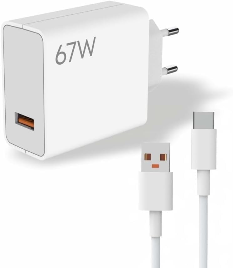 Alternative view of PDATeknoloji 67W Turbo Hızlı Şarj Adaptörü ve Data kablosu Beyaz MS-22 2IN1 (Yerli Üretim)