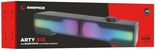 Alternative view of Arty X13 2.0 Bluetooth'lu Rms 3W*2 RGB Işıklı Multimedia Usb 5V 45dB Gaming Oyuncu Speaker