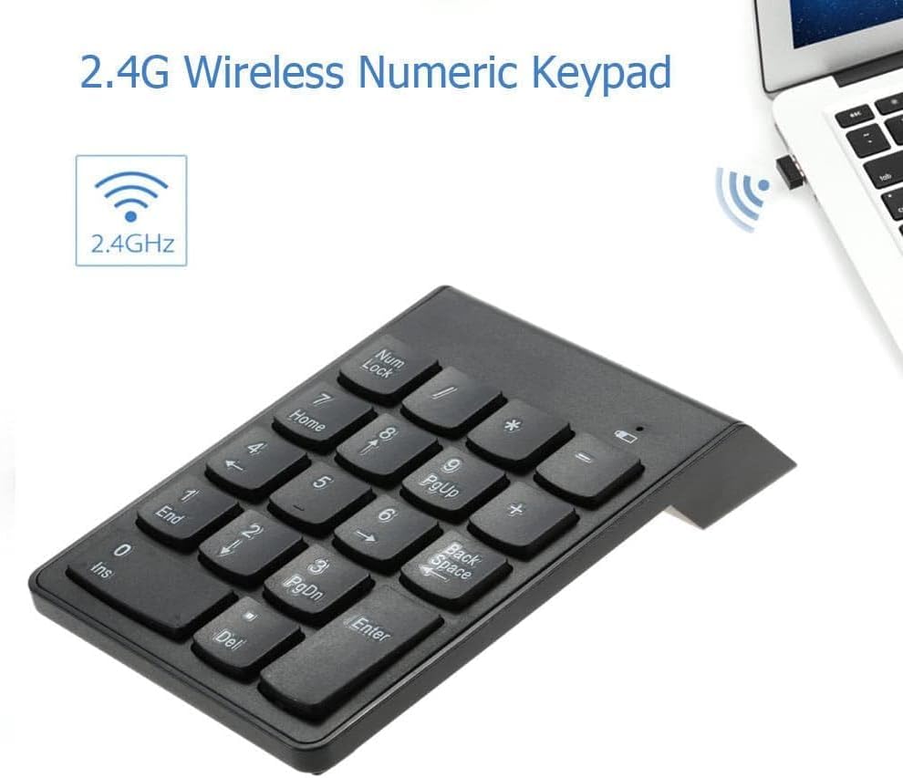 Alternative view of Süper İnce Kablosuz Keypad Klavye NumLock Numped Windows Uyumlu 2.4Ghz