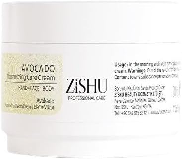 Zishu Nemlendirici El, Yüz ve Vücut Kremi 20 ml