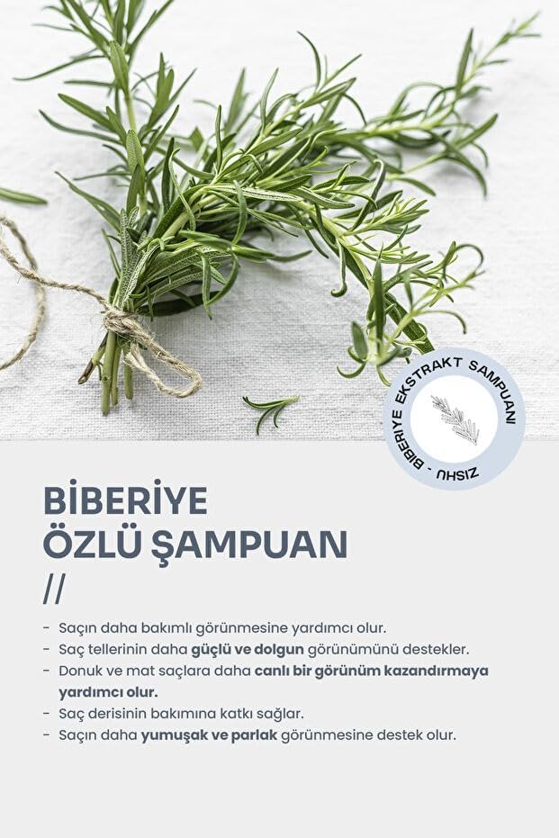Zishu Biberiye Şampuan