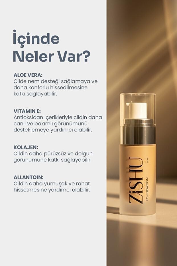Zishu Medium Fondöten Sivilce Karşıtı 30 ml