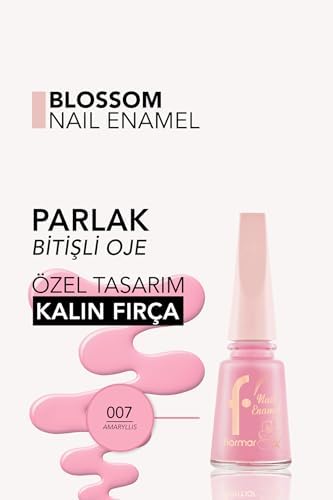 Yoğun Pigmentli & Uzun Süre Kalıcı Parlak Bitişli Oje - 007 AMARYLLIS