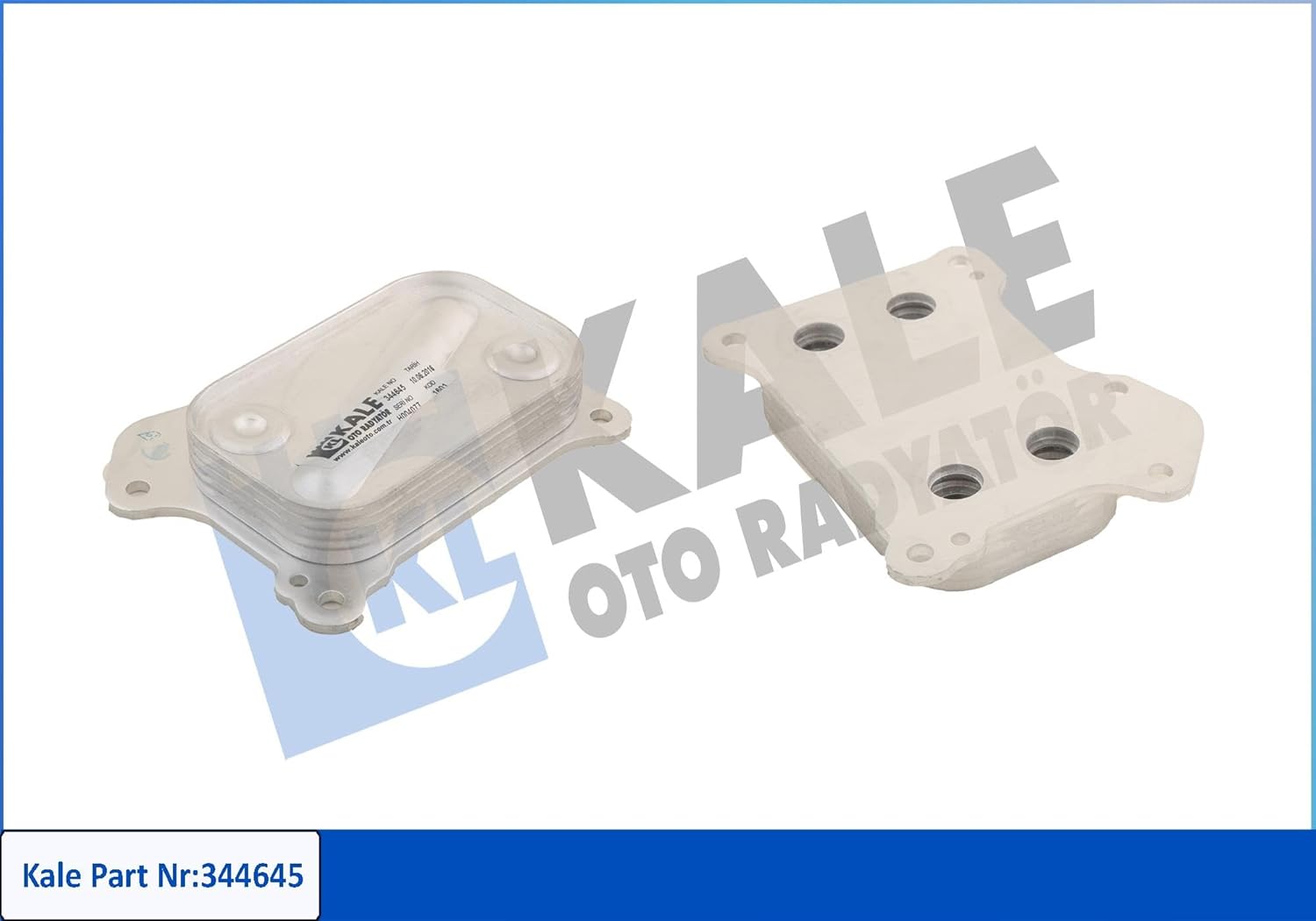 Yağ Soğutucu Montaj Aparatli Chevrolet Aveo, 500, 500 C, 500L, Doblo, Fiorino, Grande, Idea,,, Evo, Qubo KAL 344645