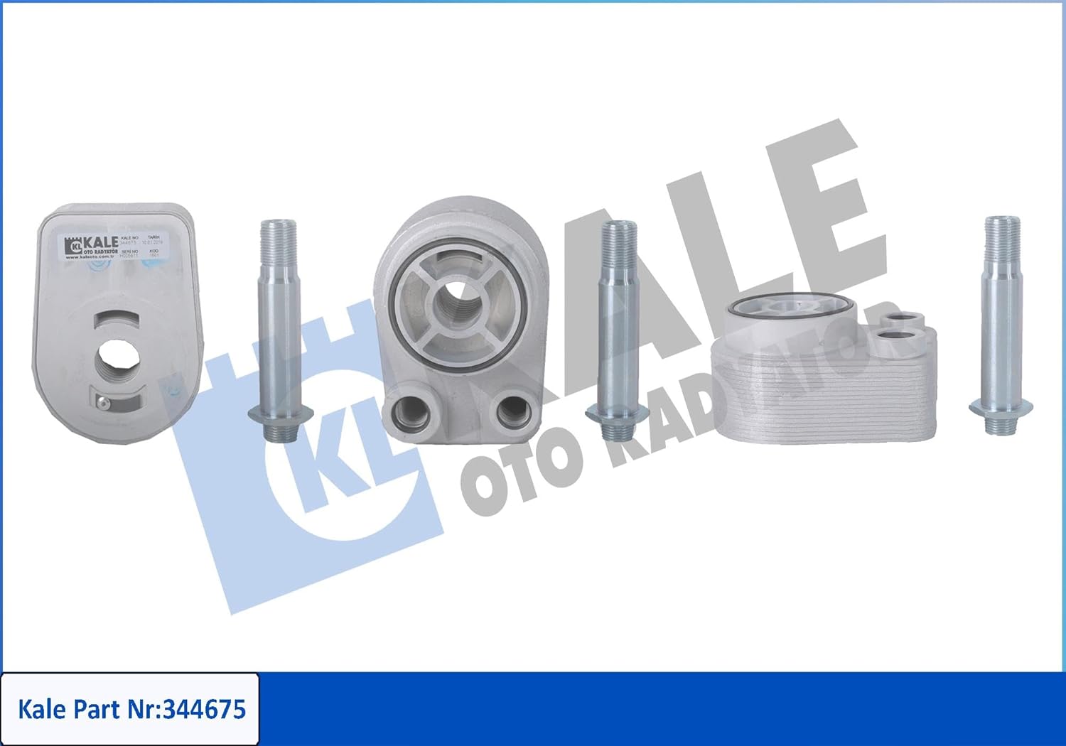 Yağ Soğutucu Montaj Aparatli Renault Megane II, Thalia, Clio IV, Fluence,, Latitude,, Duster, Sandero, 1, 5 Dci K9K 100 Hp - KAL 344675