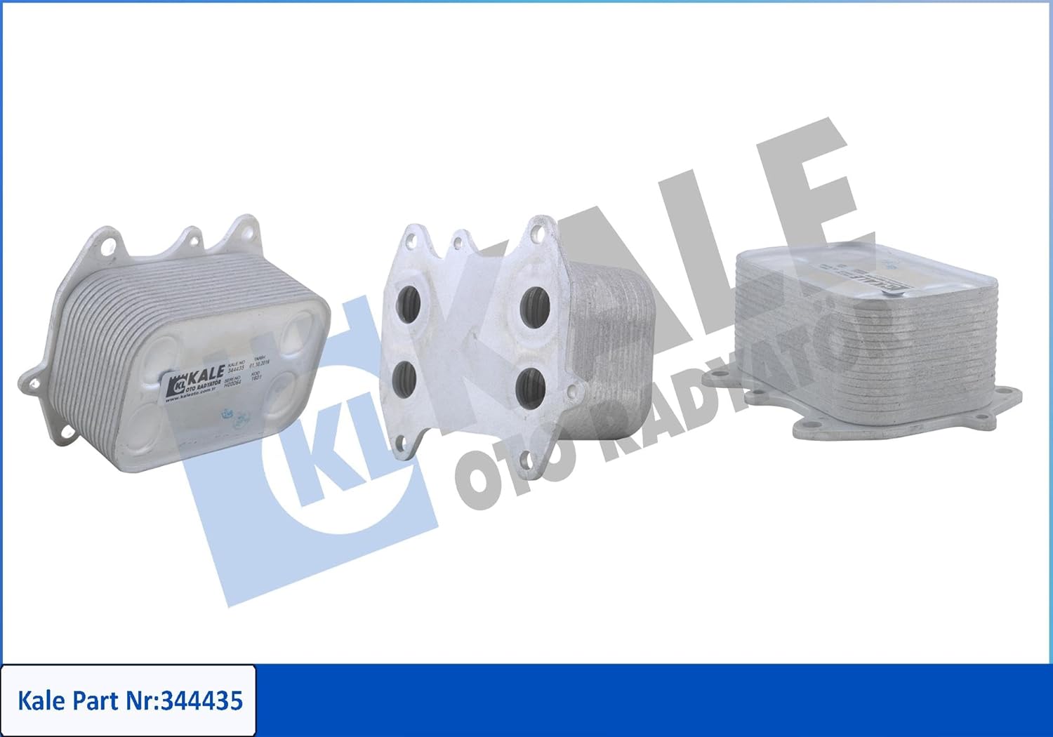 Yağ Soğutucu Caddy III, Transporter T6, Amarok, Beetle, Passat, Passat Cc, Crafter Eos, Golf Vi-VII, Jetta, Polo, Scirocco, Tiguan KAL 344435