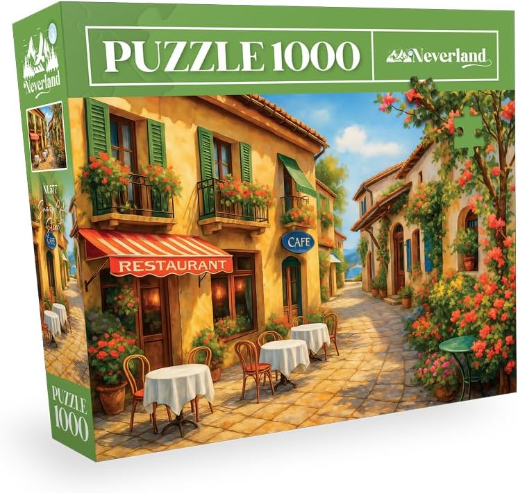 1000 PARÇA - CAFE STREET (GÜNEŞLİ KAFE SOKAĞI)