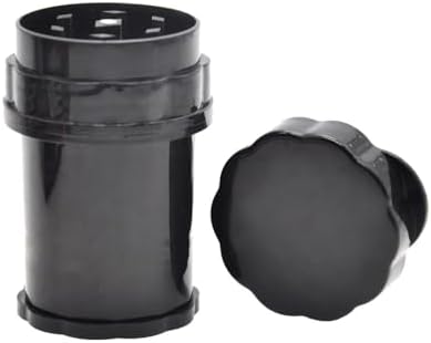 Alternative view of GRINDER Parçalayıcı PLASTİK baharat öğütücü herb spice 4 katmanlı (58MM-SIYAH)