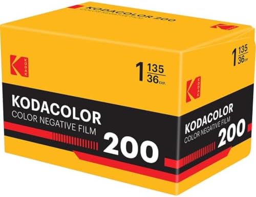 Kodacolor 200 35mm 135 Renkli Analog Film – ISO 200, 36 Pozlama, C-41 1928S