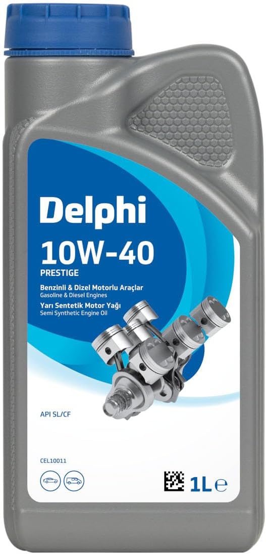 Alternative view of Delphi Motor Yağı Yarı Sentetik Prestige 10W-40 1Lx16 DEL CEL10011