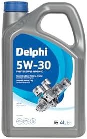 Delphi Motor Yağı Tam Sentetik Prestige Super Plus D-Ec C2/C3 5W-30 4Lx4 Dpf DEL CEL10008