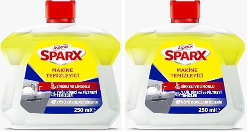 Alternative view of Asperox Sparx Bulaşık Makinesi Temizleyicisi Sirkeli ve Limonlu 250 ml (2 paketi)