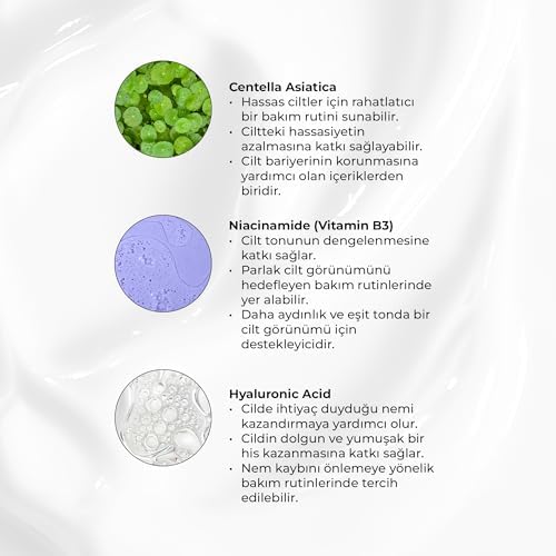 Alternative view of Yatıştırıcı Onarıcı Yüksek Korumalı Centella Soothing Sun Serum Spf 50+ Pa++++ 50ml Güneş Kremi