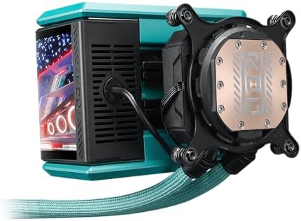 ROG RYUO IV 360 ARGB HATSUNE MIKU EDITION, HAREKETLİ KAVİSLİ 6.7 İNÇ AMOLED EKRANI ÖNCEDEN MONTE EDİLMİŞ ZİNCİRLEME BAĞLANABİLEN ARGB 6 YIL GARANTİ