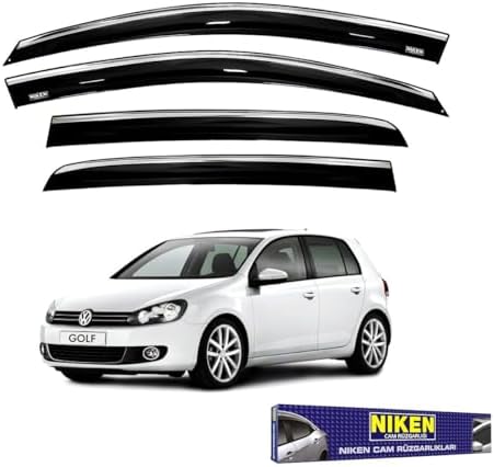 Alternative view of NIKEN Kromlu Cam Rüzgarliği Vw Golf 6 2009-2013 4Lü NKN 047 VW01 02 01