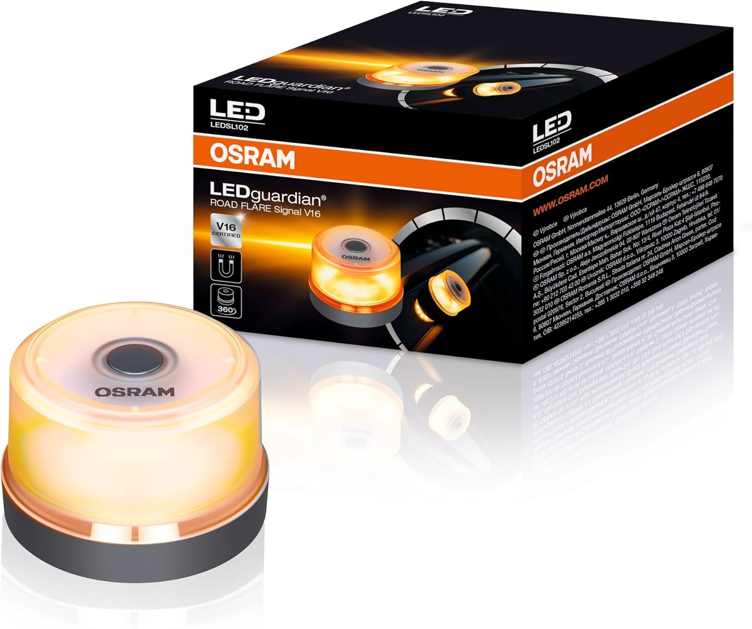 Led Lamba Ve Aksesuarlar Ledguardian Road Flare Signal V16 Support Lighting - OSR LEDSL102