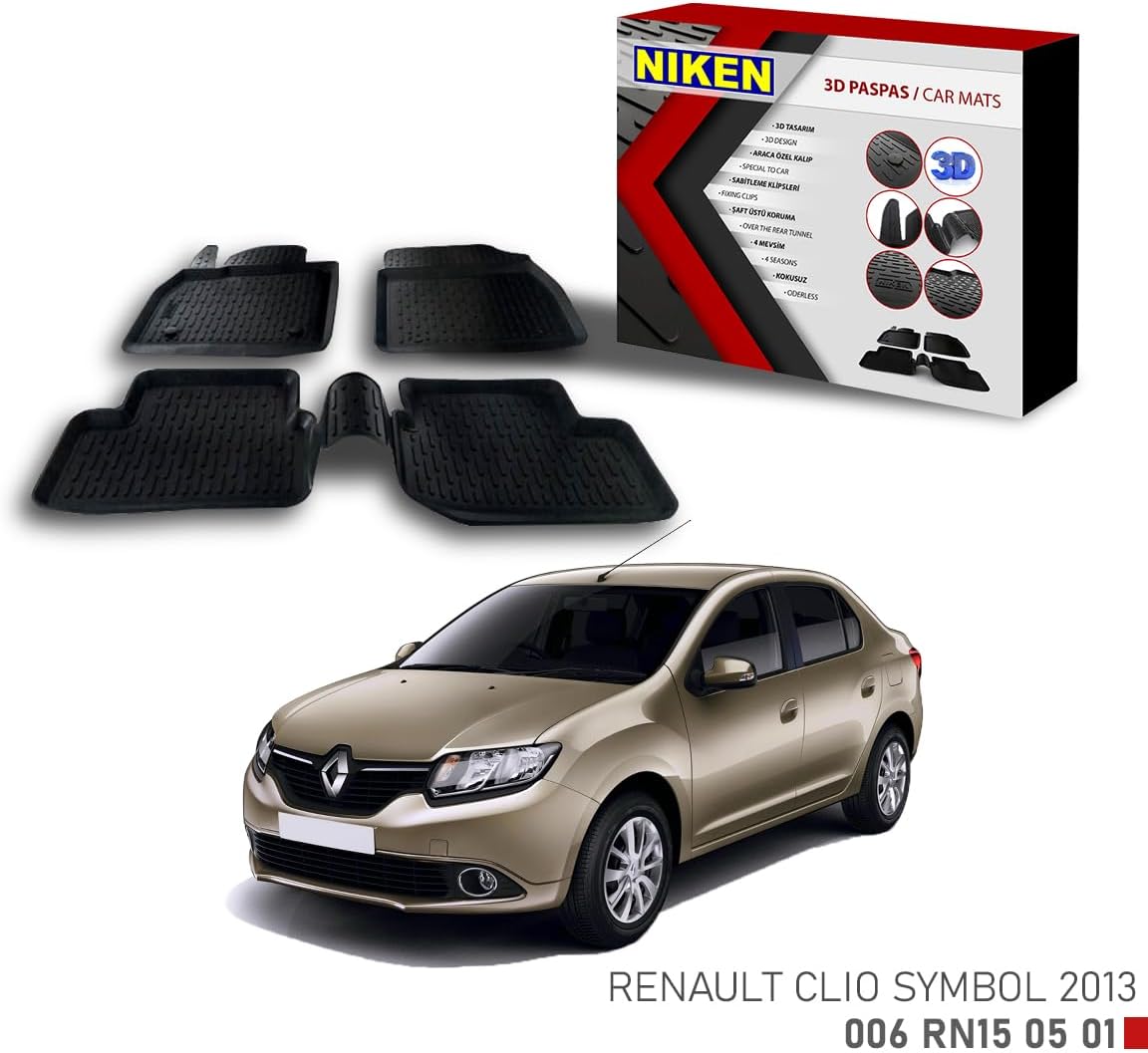 NIKEN Paspas 3D Renault Clio Symbol 2013 NKN 006 RN15 05 01