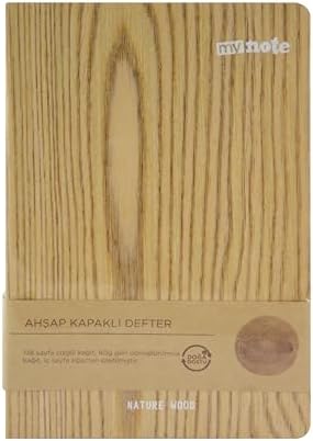 Alternative view of A5 Ahşap Kağıt Kaplı Defter Ahşap Rengi