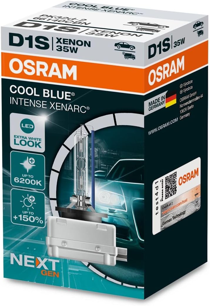 Alternative view of Ampul 12V D1S 35W Xenarc Blue Intense OSR 66140CBN