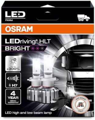 Alternative view of Ampul H7 Ledriving Bright 18W 24V Px26D Fs2 OSR 64215DWBRT-2HFB