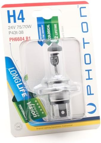 PHOTON Ampul H4 24V 75/70W Blister Ambalaj PHT PH6604 B1