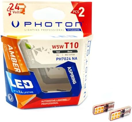 Alternative view of PHOTON Ampul T10 W5W 24V 6+6 Led PHT PH7024 NA