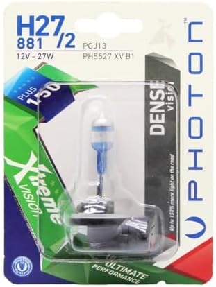 Alternative view of PHOTON Ampul H27/2 12V 27W Xtreme Vision +%150 Fazla Işık (Tekli Blister) PHT PH5527 XV B1
