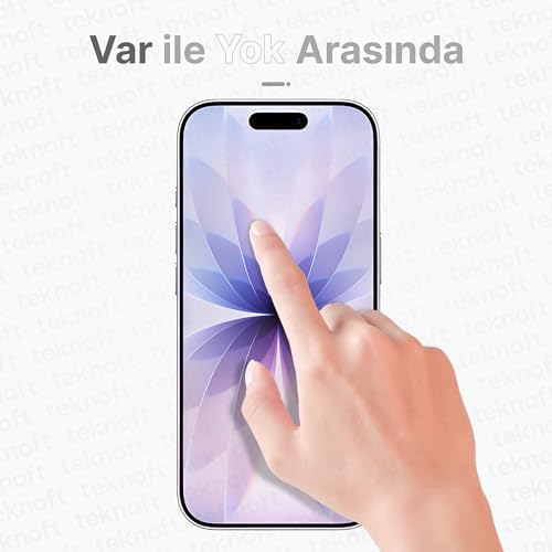Alternative view of 17 için Kolay Kurulum Kitli Takılırken Camın Altında Kesinlikle Toz Bırakmayan Ekstra Güçlendirilmiş Tam Koruma Sağlayan Pürüzsüz Lazer Kesim Premium Ekran Koruyucu Kırılmaz Cam