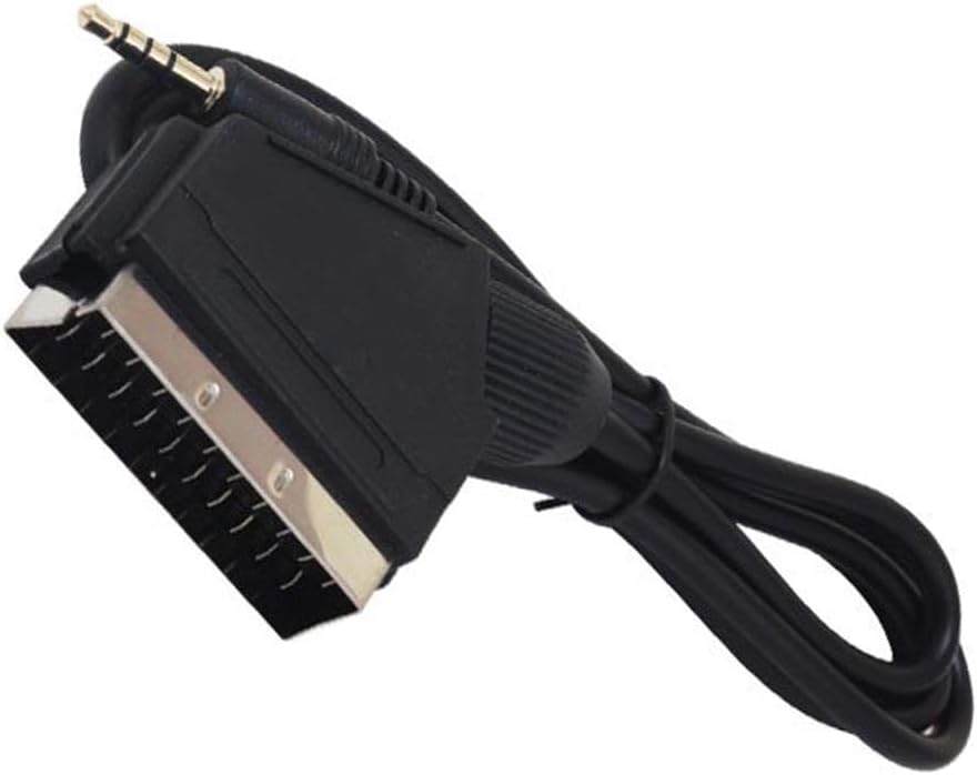 3.5 Mm Erkek/scart Kablo 1.2 Metre Scart To 3.5mm Uzun Uydu Alicisi Av Kablo