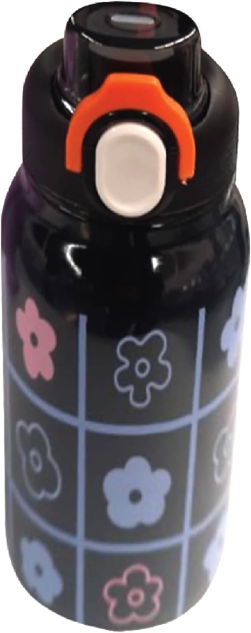 Alternative view of Çelik İçli Termos 550Ml Siyah Çiçekli