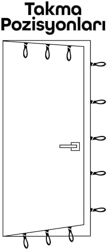 Alternative view of Direnç Bandı Kapı Aparatı Evde Pulldown Curl Row Cable Press Makinesi Yerini Tutan Aparat 1 Adet