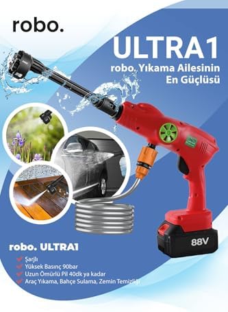 Alternative view of ROBO Ultra 1 90 Bar 88W Yüksek Basınçlı Yıkama Makinesi