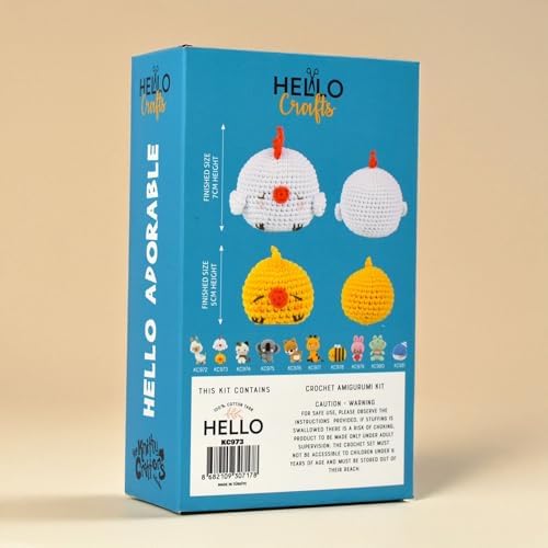 Alternative view of Hello Adorable Amigurumi Tığ İşi Kit Anne & Bebek Civciv
