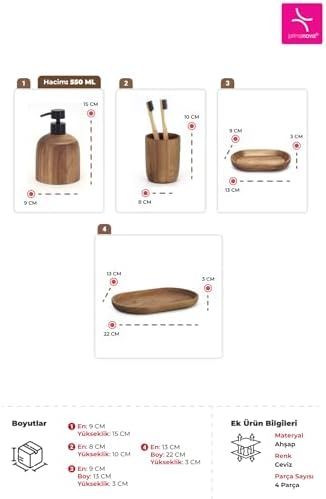 Banyo Seti 4 Parça