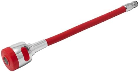 Kırmızı Esnek Musluk Başlığı – 360° Döner, 2 Kademeli Su Akış Ayarlı, Her Musluğa Uyumlu, Su Tasarruflu Mutfak Aparatı