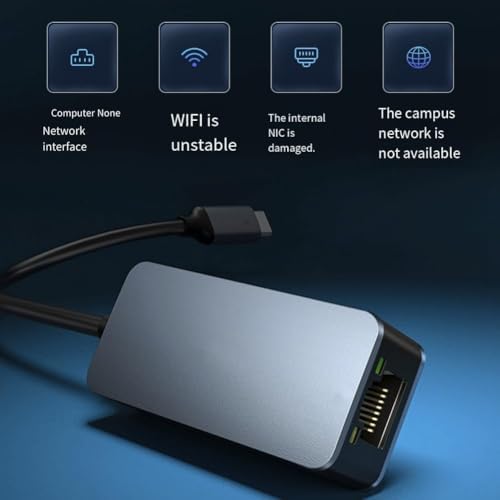 Alternative view of Usb Type C Adaptör Ethernet Dönüştürücü Metalik Gri