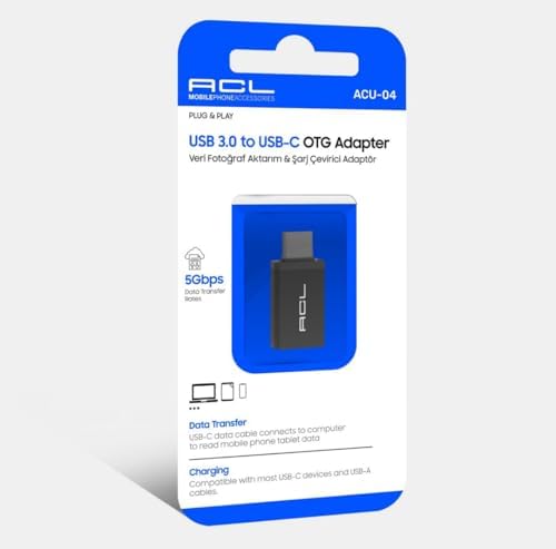 MacBook Uyumlu Type-C to USB Çevirici OTG Dönüştürücü