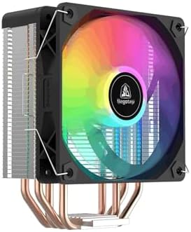 Alternative view of Segotep FI4 RGB CPU Hava Soğutucu, 120mm Fan, LGA1700/AM5 Uyumlu, Çok Renkli LED Aydınlatmalı, Bakır Isı Boruları